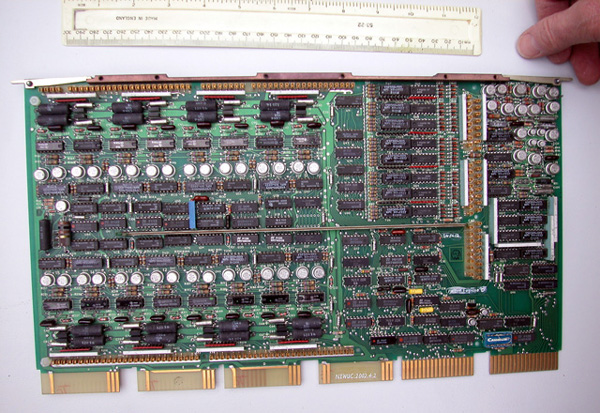 Front of Mother Board